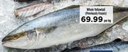Whole Yellowtail (Previously Frozen)-Per Kg