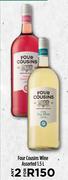 Four Cousins Wine Assorted-For 2 x 1.5L