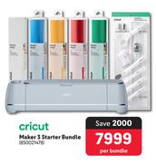 Cricut Maker 3 Starter Bundle-Per Bundle