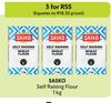 Sasko Self Raising Flour-For 3 x 1kg