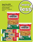 Pasta Grande Macaroni Or Spaghetti-For Any 5 x 500g