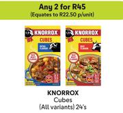 Knorrox Cubes All Variants-For Any 2 x 24's