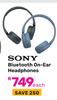 Sony Bluetooth On-Ear Headphones-Each