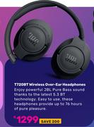 JBL T720BT Wireless Over-Ear Headphones