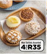 Mini Tartlets Assorted-For 4