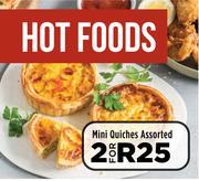 Mini Quiches Assorted-For 2