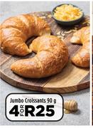 Jumbo Croissants-For 4 x 90g