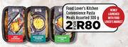 Food Lover's Kitchen Convenience Pasta Meals Assorted-For 2 x 300g