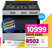 Defy 5 Burner New York Series Gas Cooker DGS902