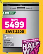 Midea 14 Place Dishwasher WQP12-J7635E