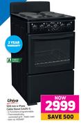 Univa 500mm 4 Plate Cable Stove U405-1
