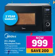 Midea 20L Digital Microwave Oven