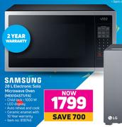 Samsung 28L Electronic Solo Microwave Oven ME6104ST1/FA