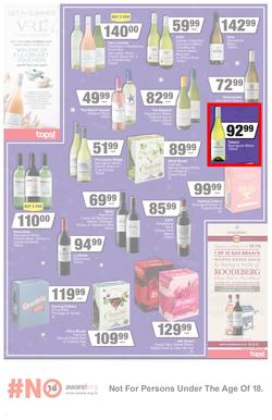 KWIKSPAR EASTERN CAPE : We've Got The Christmas You Deserve (23 November - 5 December 2021) Valid in Abbotsford, Beacon Isle, Beetlestone, Burt Drive, Butterworth, Cambridge West, Miramar, Rink Street, page 7