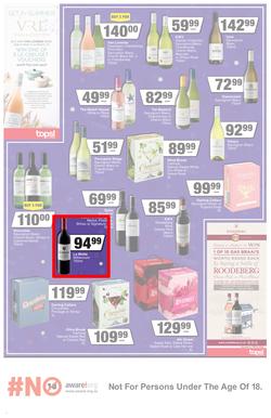 KWIKSPAR EASTERN CAPE : We've Got The Christmas You Deserve (23 November - 5 December 2021) Valid in Abbotsford, Beacon Isle, Beetlestone, Burt Drive, Butterworth, Cambridge West, Miramar, Rink Street, page 7