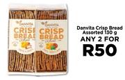 Danvita Crisp Bread Assorted-For Any 2 x 130g