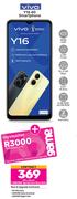 Vivo Y16 4G Smartphone-On 1.2GB Red Top Up Core More Data