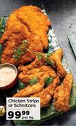 Chicken Strips Or Schnitzels-Per Kg