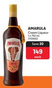 Amarula Cream Liqueur-750ml