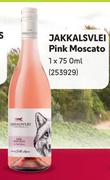 Jakkalsvlei Pink Moscato-750ml