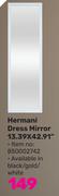 Hermani Dress Mirror 13.39 x 42.91"