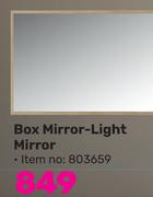 Box  Mirror-Light Mirror