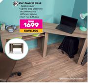 HK Zuri Swivel Desk
