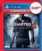 Uncharted The Thiefs End 4 Game For PS4