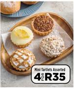 Mini Tartlets Assorted-For 4