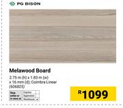 PG Bison Melawood Board 2.75m (h) x 1.83m (w) x 16mm (d)