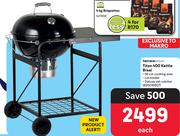 Terrace Leisure Titan 400 Kettle Braai-Each