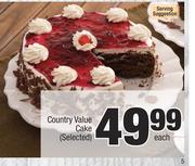 Country Value Cake-Each