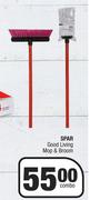 Spar Good Living Mop & Broom-Each