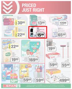 SPAR EASTERN CAPE : Our Best For Less (26 October - 7 November 2021) Valid In | Amahlathi, Bedford, Buffalo Flats, Cala, Centane, Hankey, Idutywa, Indwe, Kwa-Fetting, Komga, Lady Frere, Nemato, Ugie, page 7
