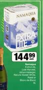 Namaqua Extra Lite,Late Harvest Johannisberger Natural Sweet White,Rose Or Blanc De Blanc-5L