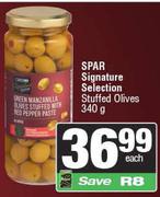 Spar Signature Selection Stuffed Olives-340g