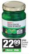 Spar Cocktail Onions-130g
