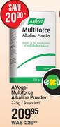 A.Vogel Multiforce Alkaline Powder Assorted-225g