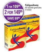 Fatigue Away 20 Sachet Granules-For 1