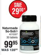 Naturmade So-Sob'r 30 Tablets