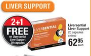 Liversential Liver Support 20 Capsules-Each
