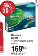 Berocca Sport 14 Effervescent Tablets