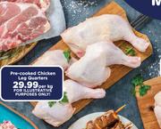 Pre Cooked Chicken Leg Quarters-Per Kg