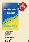 ThresHold Real MSM 120 Tablets