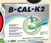 B-Cal-K2 5 In 1 Bone Support 30 Tablets