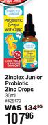Zinplex Junior Probiotic Zinc Drops-30ml