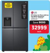 LG 617L Door In Door With Ice & Water Dispenser GC-J257SQ2W