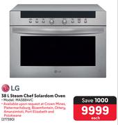 LG 38L Steam Chef Solar Dom Oven MA3884VC