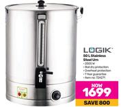 Logik 50Ltr Stainless Steel Urn 
