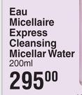 Payot Eau Micellaire Express Cleansing Micellar Water-200ml